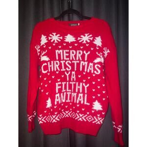 Ugly Christmas Sweater Xmas Size Small Home Alone